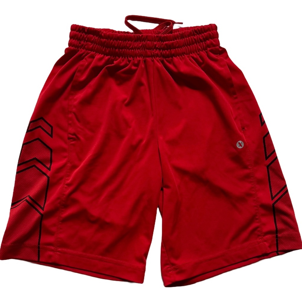 Xersion Quick-Dri Drawstring Red Shorts Boys Size 8